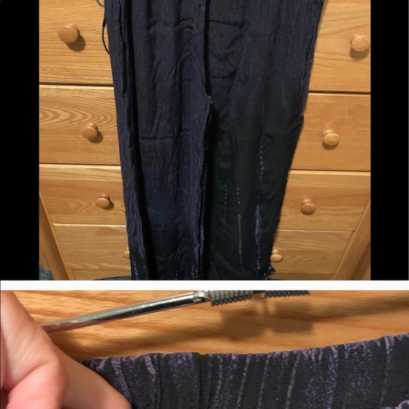Pull on wide leg pants! Very comfy! - Picture 3 of 6
